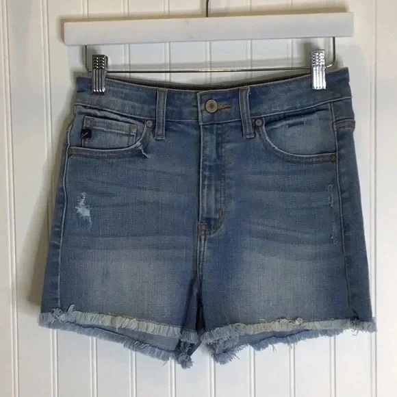 ❄️ Kancan | Distressed Cut Off Denim Shorts Size Small - Picture 5 of 9